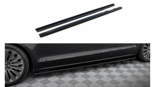 Diffuser Audi A8 D4 Long Side Skirts Gloss Black