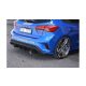 Diffuser Ford Focus IV ST-Line Rear Valance with exhaust Torsion Beam Gloss Black