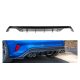 Diffuser Ford Focus IV ST-line  Wielowahaczowe Rear with exhaust Gloss Black