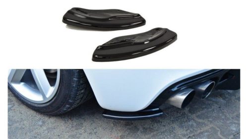 Splitter Audi TT 8J S-Line Rear Side Gloss Black