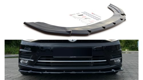 Splitter Volkswagen Caddy IV Front Gloss Black