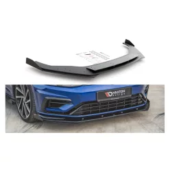   Maxton Design Első Toldat / Splitter Volkswagen Golf R Mk7 Facelift (2017–) – Fekete