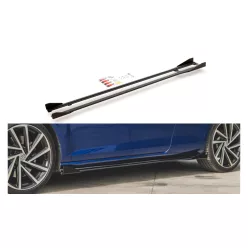   Maxton Design Küszöbtoldat Volkswagen Golf R Mk7 Facelift (2017–2020) – Fényes Fekete