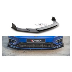  Splitter Volkswagen Golf 7 Facelift R Front Racing Durability v.2 Black