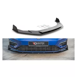   Maxton Design Első Toldat / Splitter Volkswagen Golf R Mk7 Facelift (2017–) – Fekete-Piros