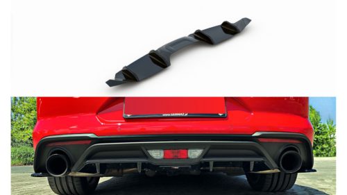 Diffuser Ford Mustang VI Facelift Rear Valance Gloss Black