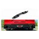 Diffuser Ford Mustang VI Facelift Rear Valance Gloss Black
