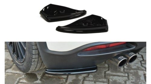 Splitter Fiat Grande Punto Abarth Rear Side Gloss Black