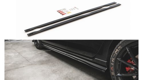 Maxton Design Küszöbtoldat Volkswagen Golf GTI TCR Mk7 Facelift – Piros