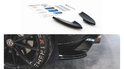 Maxton Design Hátsó Sarokelemek Volkswagen Golf 7 GTI TCR Mk7 Facelift (2017–2020) – Fényes Fekete