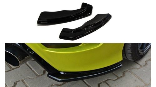 Splitter Ford Focus II RS Rear Side Gloss Black
