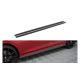 Diffuser Volkswagen Golf 8 GTI GTE GTI Clubsport R-Line Side Skirts v.1 Gloss Black