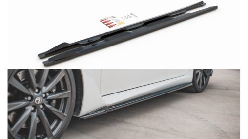 Diffuser Lexus IS II F Side Skirts Gloss Black