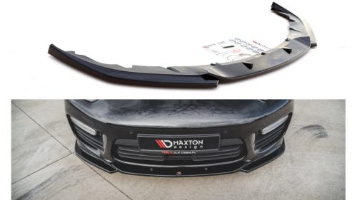 Splitter Porsche Panamera Turbo 970 Facelift Front v.2 Gloss Black