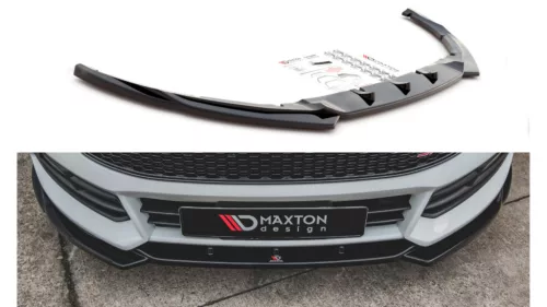 Maxton Design Első Toldat / Splitter Ford Focus ST Mk3 Facelift (2015–2018) – Fényes Fekete
