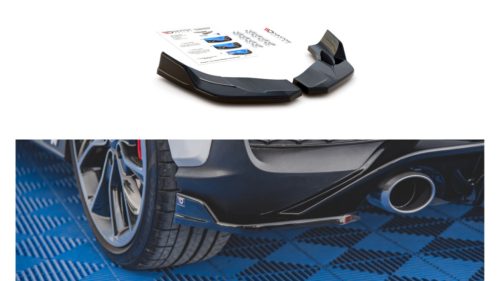 Splitter Hyundai I30 III N Rear Side v.4 Gloss Black