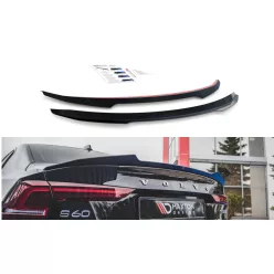   Maxton Design Spoiler Toldat Volvo S60 Mk3 R-Design (2019–) – Fényes Fekete