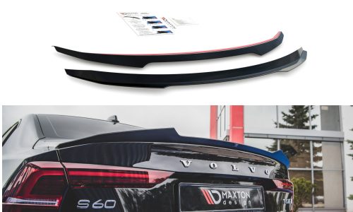 Spoiler Cap Volvo S60 III R-Design Gloss Black