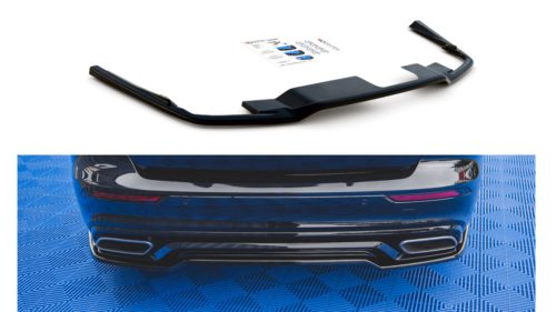 Splitter Volvo S60 III R-Design Rear Central Gloss Black