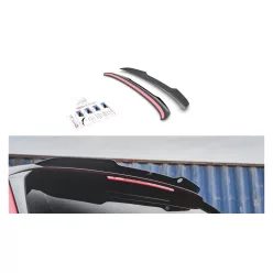  Maxton Design Spoiler Toldat Škoda Kamiq (2019–) – Fényes Fekete