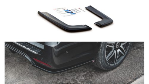 Splitter Mercedes-Benz V W447 Facelift Rear Side v.2 Gloss Black