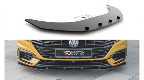 Maxton Design Első Toldat / Splitter Volkswagen Arteon R-Line – Fekete
