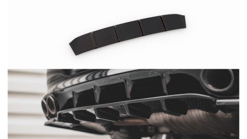 Maxton Design Hátsó Kötény / Diffúzor Mercedes-Benz CLA C118 AMG 35 (2019–) – Fényes Fekete