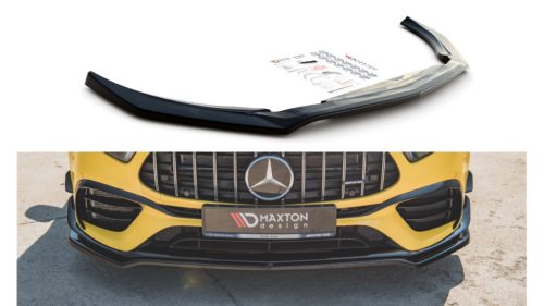 Maxton Design Első Toldat / Splitter Mercedes-Benz A W177 A45 S AMG (2019–) – Fényes Fekete