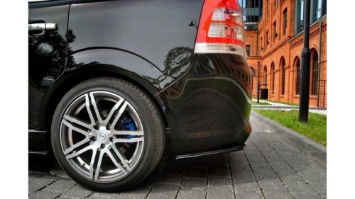 Splitter Opel Zafira B OPC VXR Rear Side Gloss Black