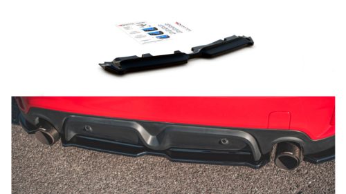 Splitter Mini Countryman II F60 JCW Rear Central Gloss Black