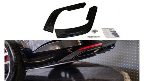 Splitter Renault Talisman Rear Side Gloss Black