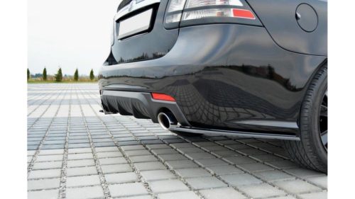 Splitter Saab 9-3 Aero II Facelift Rear Side Gloss Black
