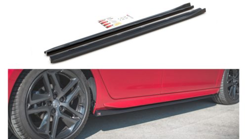 Diffuser Peugeot 308 GT II Facelift Side Skirts Gloss Black