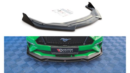 Splitter Ford Mustang VI GT Facelift Front v.1 Gloss Black
