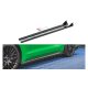 Diffuser Ford Mustang VI GT Facelift Side Skirts + Flaps Gloss Black