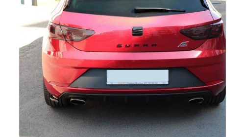 Splitter Seat Leon Cupra III Facelift Rear Side v.2 Gloss Black