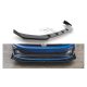 Splitter Volkswagen Polo VI GTI Front Racing Durability + Flaps Black-Red