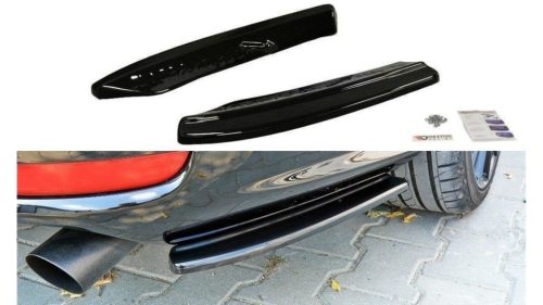 Splitter Volvo V50F R-Design Rear Side Gloss Black