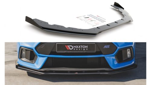 Splitter Ford Focus III RS Front Racing Durability + Flaps Black-Red