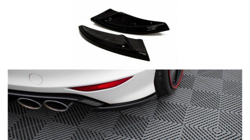 Splitter Volkswagen Golf 7 R Rear Side v.1 Gloss Black