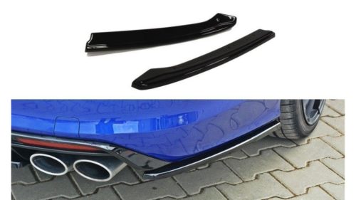 Splitter Volkswagen Golf 7 R Variant Rear Side Gloss Black