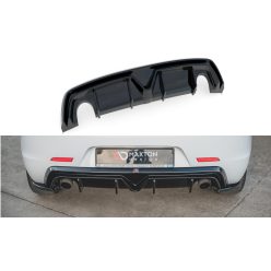   Diffuser Alfa Romeo Giulietta Facelift Rear Valance Exhaust on both sides version Gloss Black