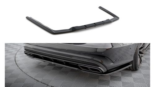 Maxton Design Hátsó Kötény / Diffúzor Mercedes-Benz E63 AMG W212 Facelift Sedan – Fényes Fekete