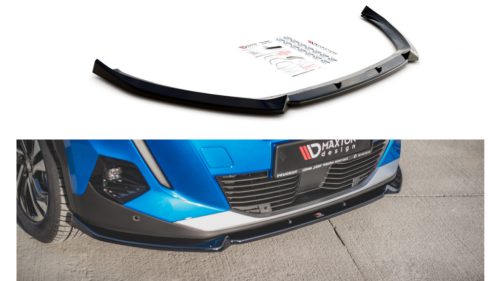 Splitter Peugeot 2008 II Front v.1 Gloss Black