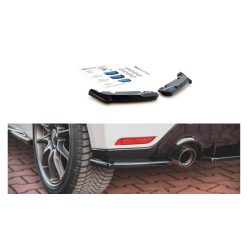 Splitter Toyota GR Yaris IV Rear Side v.1 Gloss Black