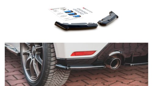 Splitter Toyota GR Yaris IV Rear Side v.1 Gloss Black