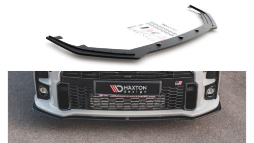 Splitter Toyota GR Yaris IV Front Racing Durability Black-Red