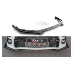   Splitter Toyota GR Yaris IV Front Racing Durability + Flaps Black