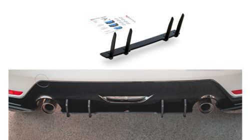 Diffuser Toyota GR Yaris IV Rear Racing Durability Black