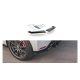 Splitter Toyota GR Yaris IV Rear Side Racing Durability Black-Red